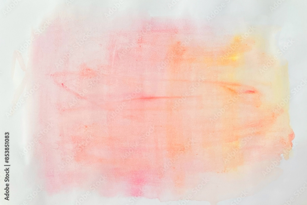 Obraz premium an orange and yellow watercolor background