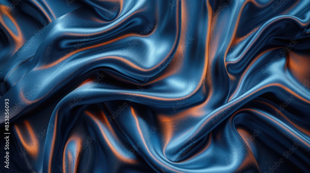 Obraz premium silver silk background 