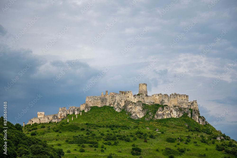 Fototapeta premium The Spis Castle in Slovakia.