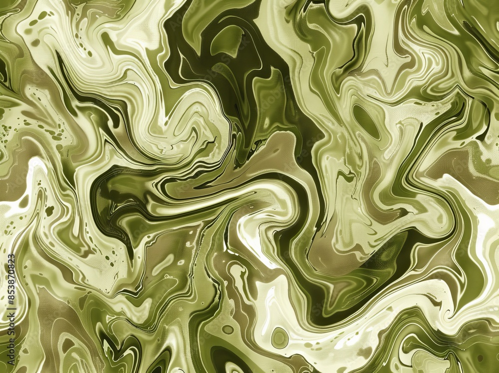 A mystical moss-covered green marble: a stunning example of nature's organic grace A mystical moss-covered green marble: a stunning example of nature's organic grace