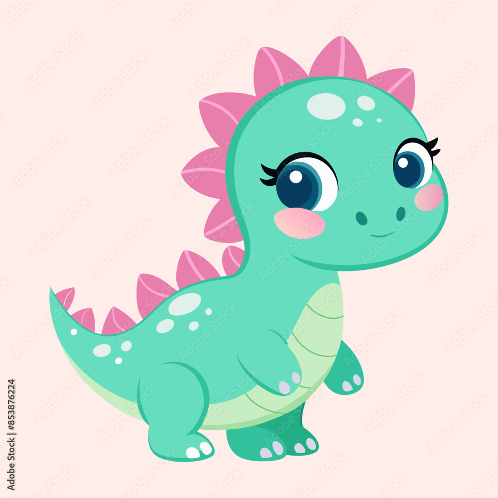 Fototapeta premium Cute dragon