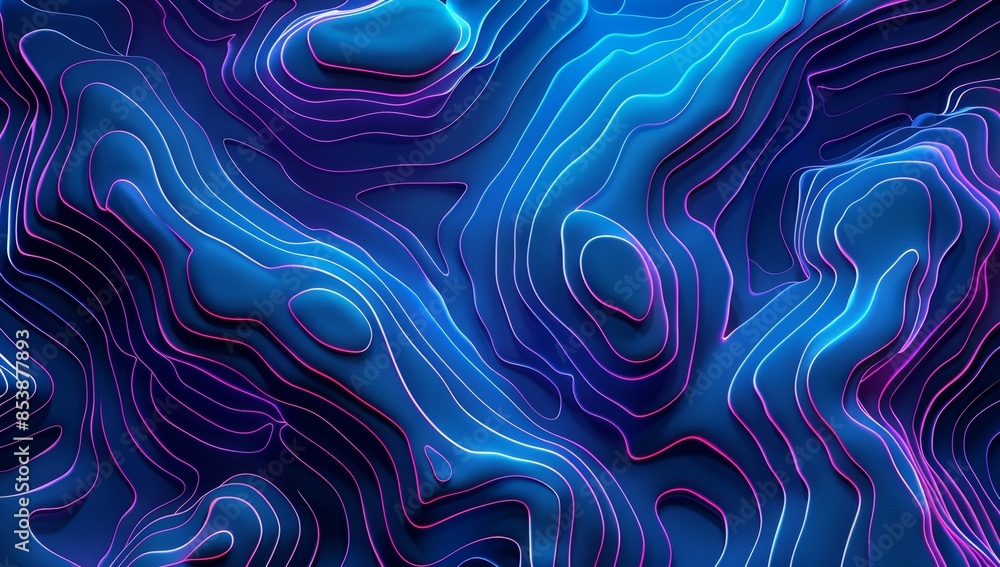 Abstract background of a futuristic mountain landscape hud. Abstract background of a futuristic mountain landscape hud.