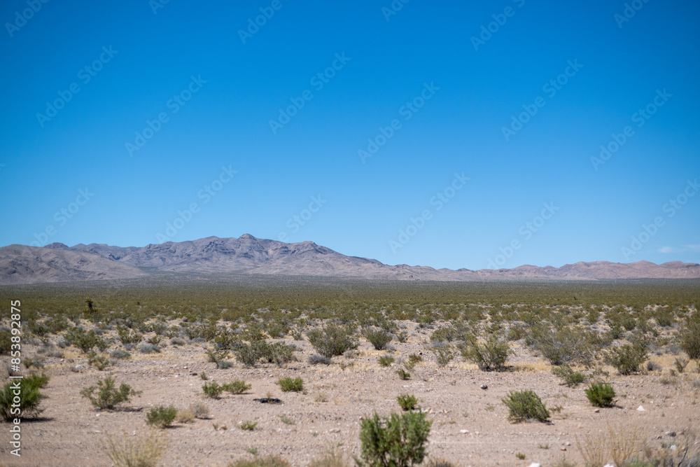 © rushay - Landscape view of desert area © rushay - Landscape view of desert area