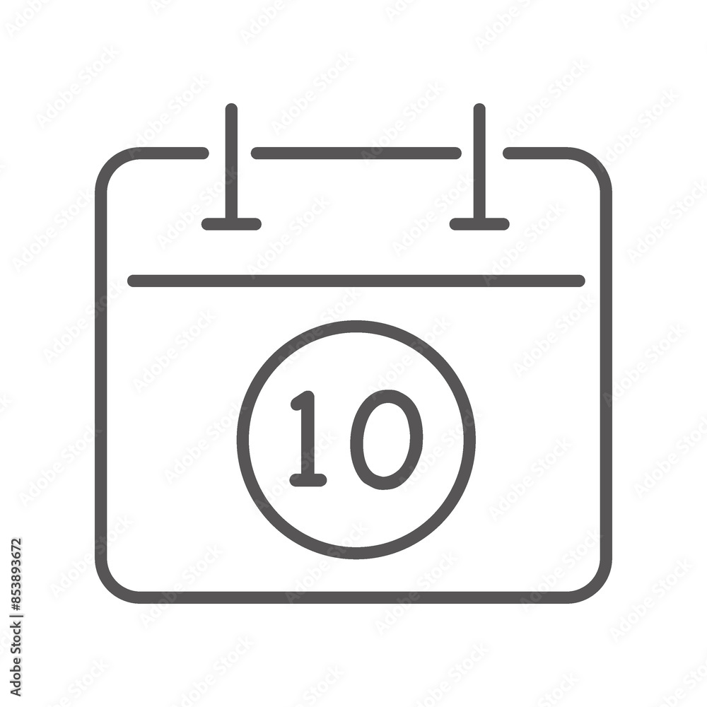 Flat illustration. Calendar flat icon. Gray icon on isolated on white background. Perfect for your creative idea... Flat illustration. Calendar flat icon. Gray icon on isolated on white background. Perfect for your creative idea...