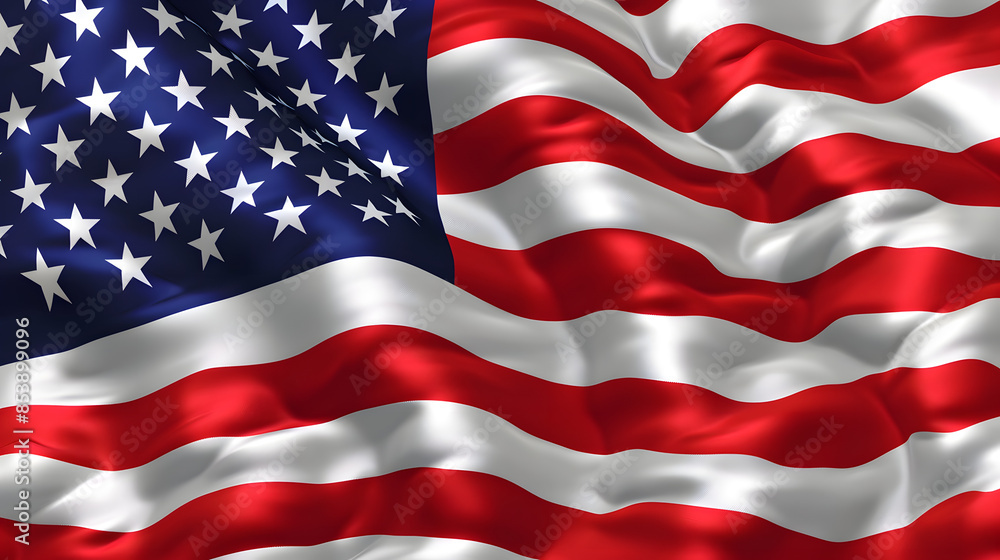 The American flag is depicted in many styles, surrounded by 3D cartoon characters against a multi-colored background. Each flag design varies, from traditional to abstract, seamlessly blending with. The American flag is depicted in many styles, surrounded by 3D cartoon characters against a multi-colored background. Each flag design varies, from traditional to abstract, seamlessly blending with.