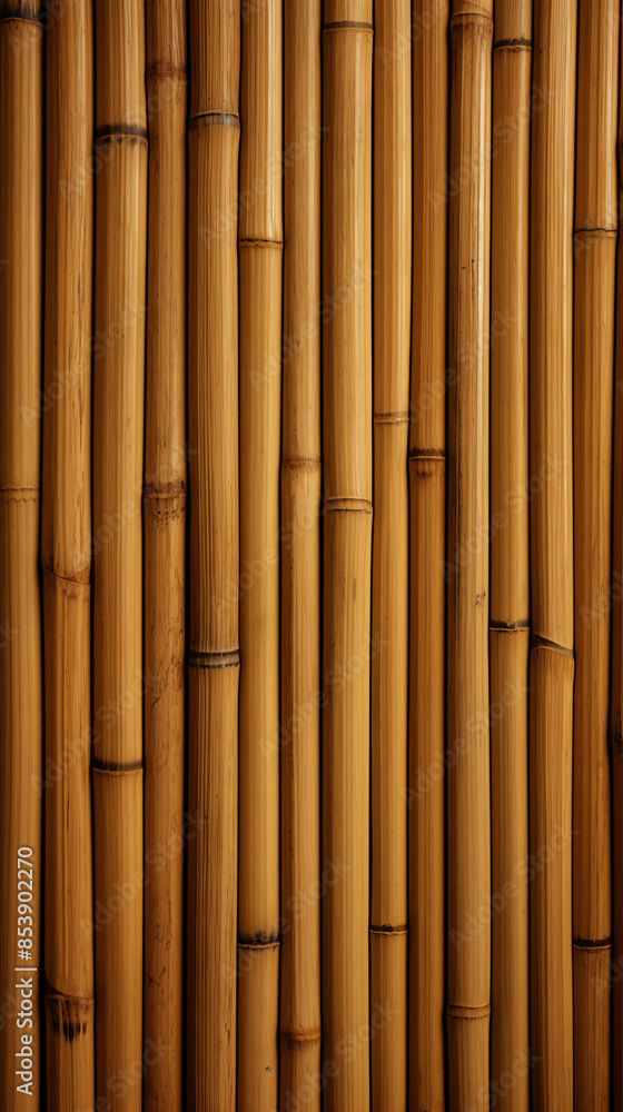 Fototapeta premium Taquara Bamboo, Abstract Image Pattern Background Texture, For Wallpaper, Background, Cover and Screen of Cell Phone, Smartphone, Computer, Laptop, Format 9:16 and 16:9 - PNG