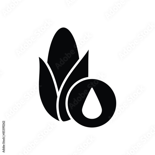 biofuel icon vector corn fuel