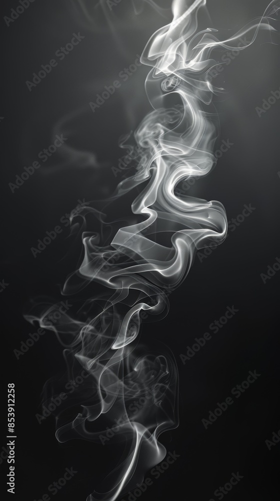 white smoke on black background, high resolution, ultra realistic photography white smoke on black background, high resolution, ultra realistic photography