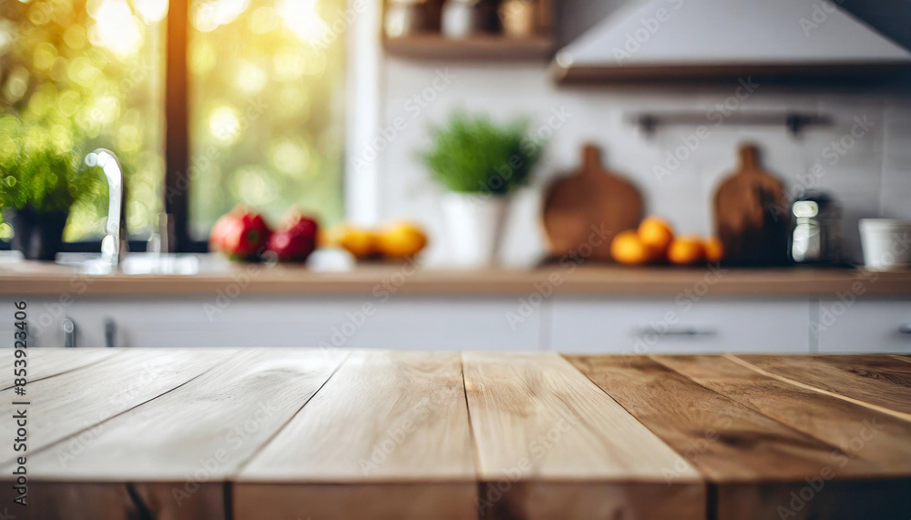 white modern table with a glossy finish stands prominently on a blurred kitchen bench background. The scene exudes elegance and minimalism, emphasizing the table's clean lines and contemporary design white modern table with a glossy finish stands prominently on a blurred kitchen bench background. The scene exudes elegance and minimalism, emphasizing the table's clean lines and contemporary design