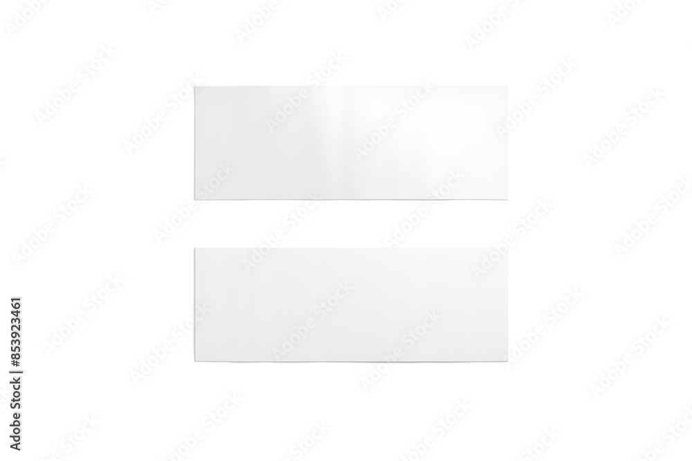 Blank white yoga mat mockup lying top view, front back Blank white yoga mat mockup lying top view, front back