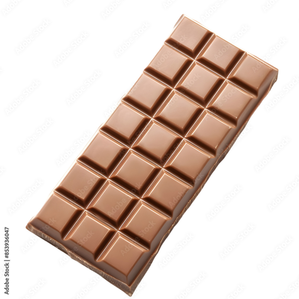 Milk Chocolate Bar Isolated on White Background,cutout on transparent backgrounds. Milk Chocolate Bar Isolated on White Background,cutout on transparent backgrounds.