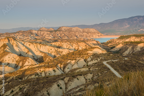 Barrancos de Gebas. Protected sub-desert landscape in the interior of the region of Murcia, Spain.