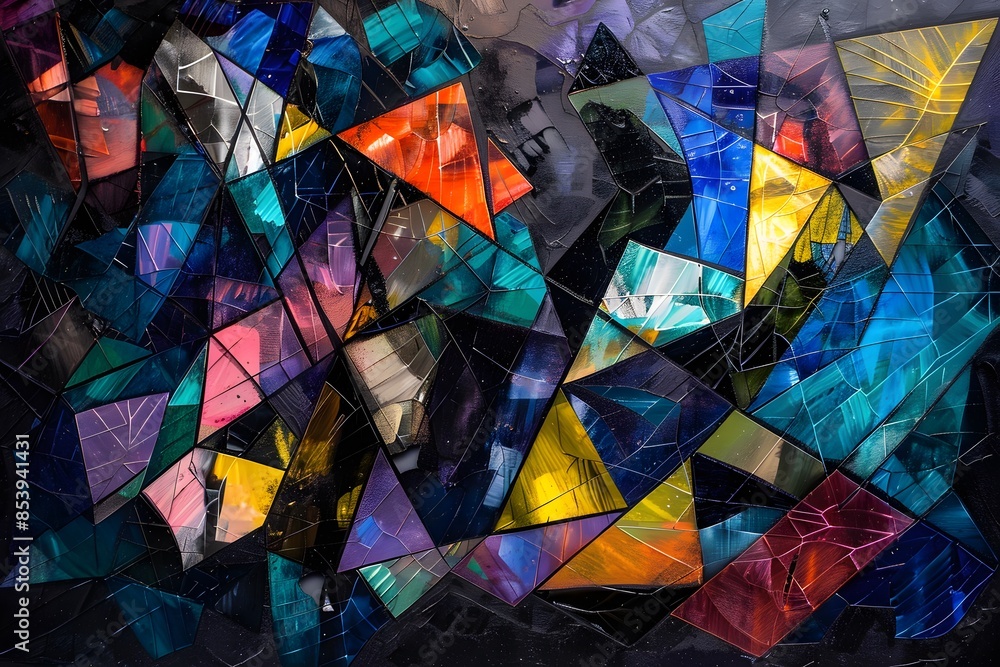 Abstract Mosaic of Chaos