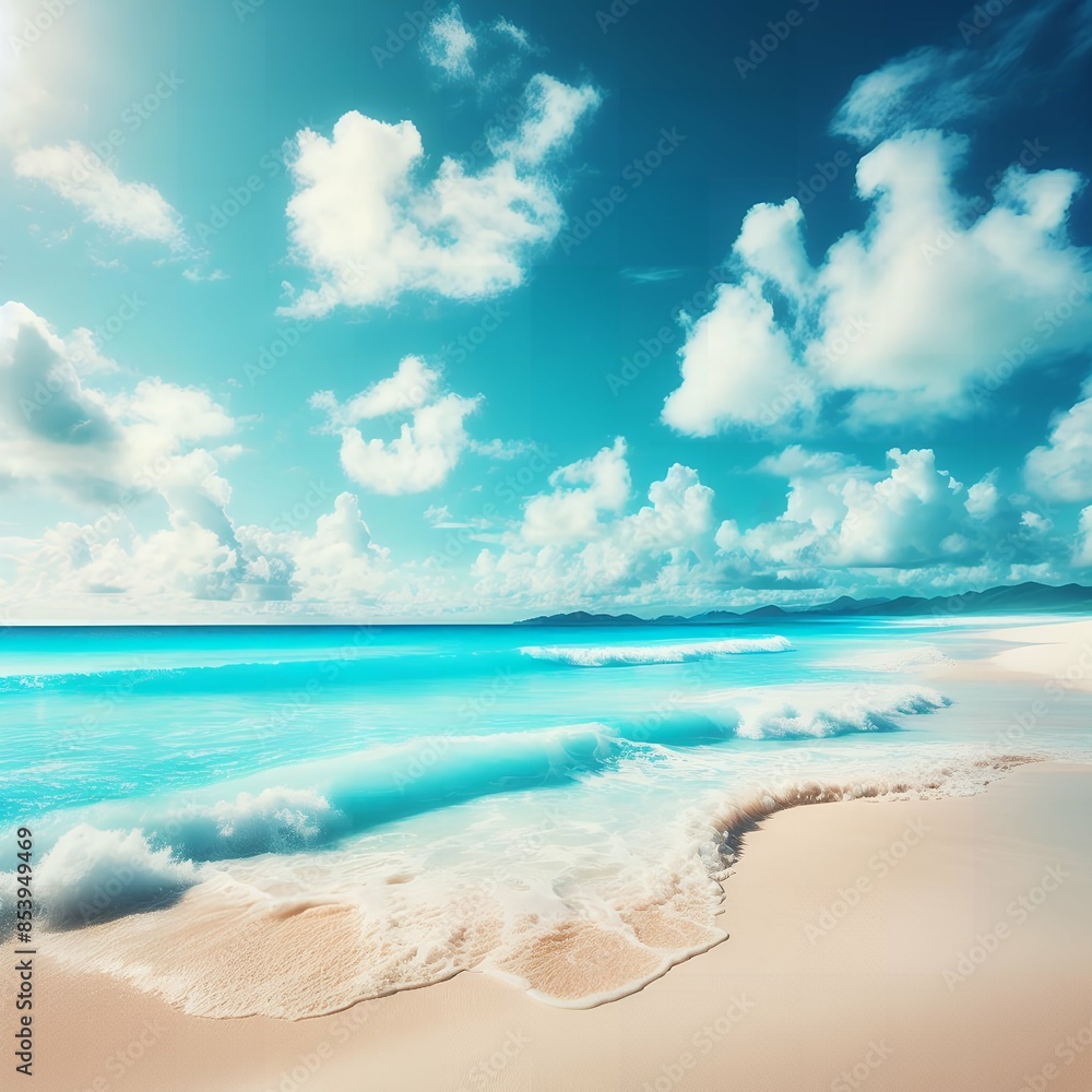 Fototapeta premium beach and sky