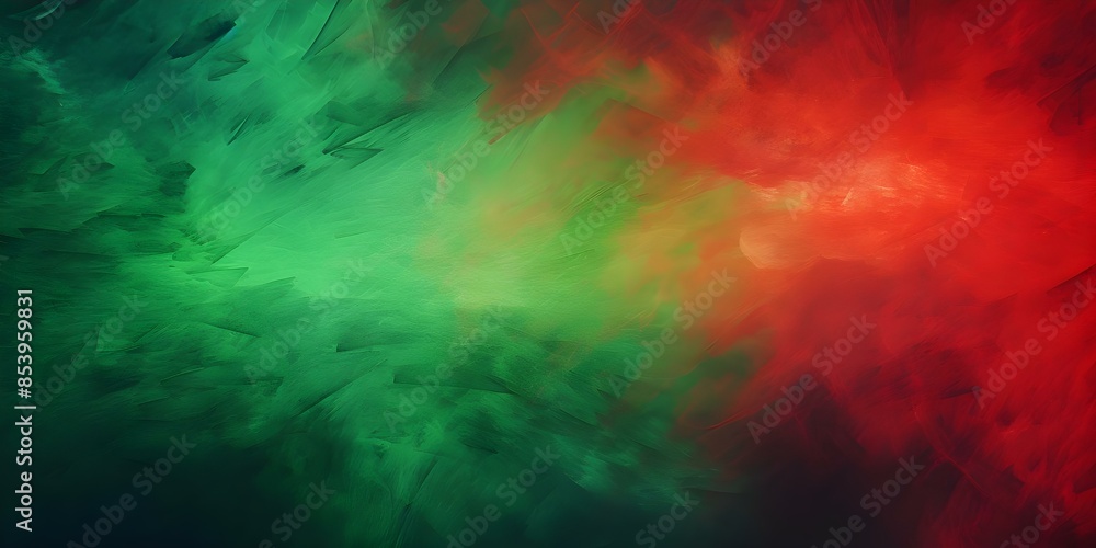 Vibrant green and red gradients with intricate textures create captivating abstract art. Concept Abstract Art, Vibrant Colors, Texture Details, Green Gradients, Red Accents Vibrant green and red gradients with intricate textures create captivating abstract art. Concept Abstract Art, Vibrant Colors, Texture Details, Green Gradients, Red Accents