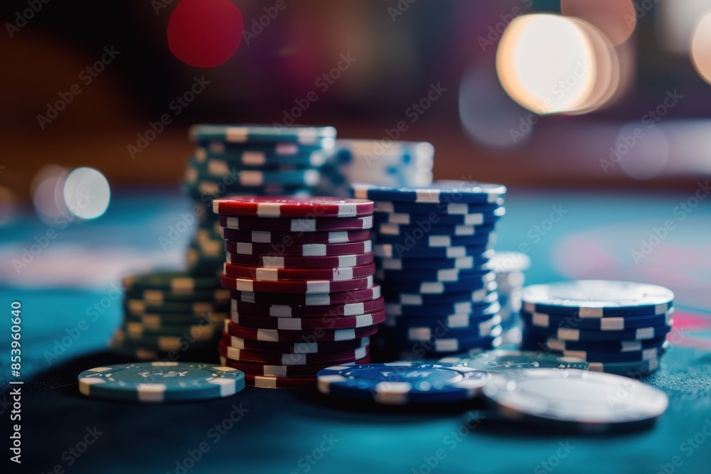 Personalized Casino Chips with Player's Initials on Poker Table - Exclusive Customized Gambling Experience with Engraved Tokens Personalized Casino Chips with Player's Initials on Poker Table - Exclusive Customized Gambling Experience with Engraved Tokens