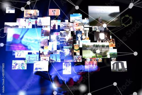 streaming data picture vide...