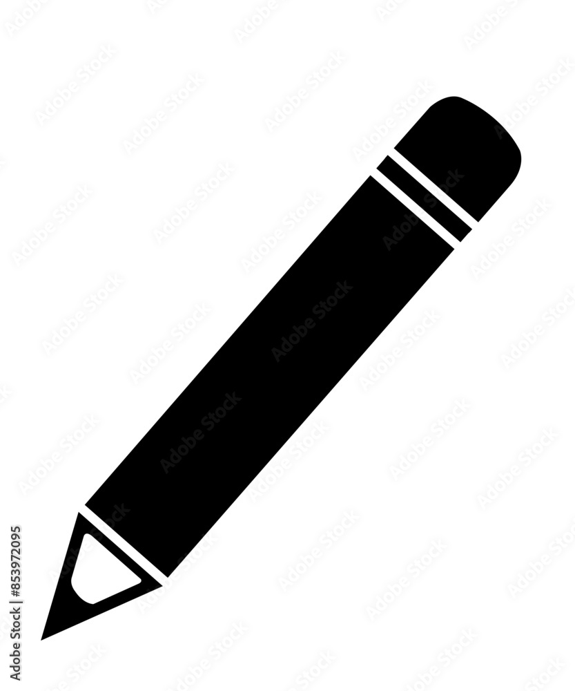 Pencil clip art design on plain white transparent isolated background for card, shirt, hoodie, sweatshirt, apparel, tag, mug, icon, poster or badge Pencil clip art design on plain white transparent isolated background for card, shirt, hoodie, sweatshirt, apparel, tag, mug, icon, poster or badge