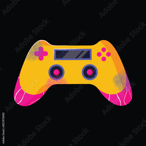 Game consoles. Vintage retro gadgets electronic devices. Mobile phone, portable music player, games. Gamepad consoles for nerd vintage assets in retro style. Vector illustration isolated on background