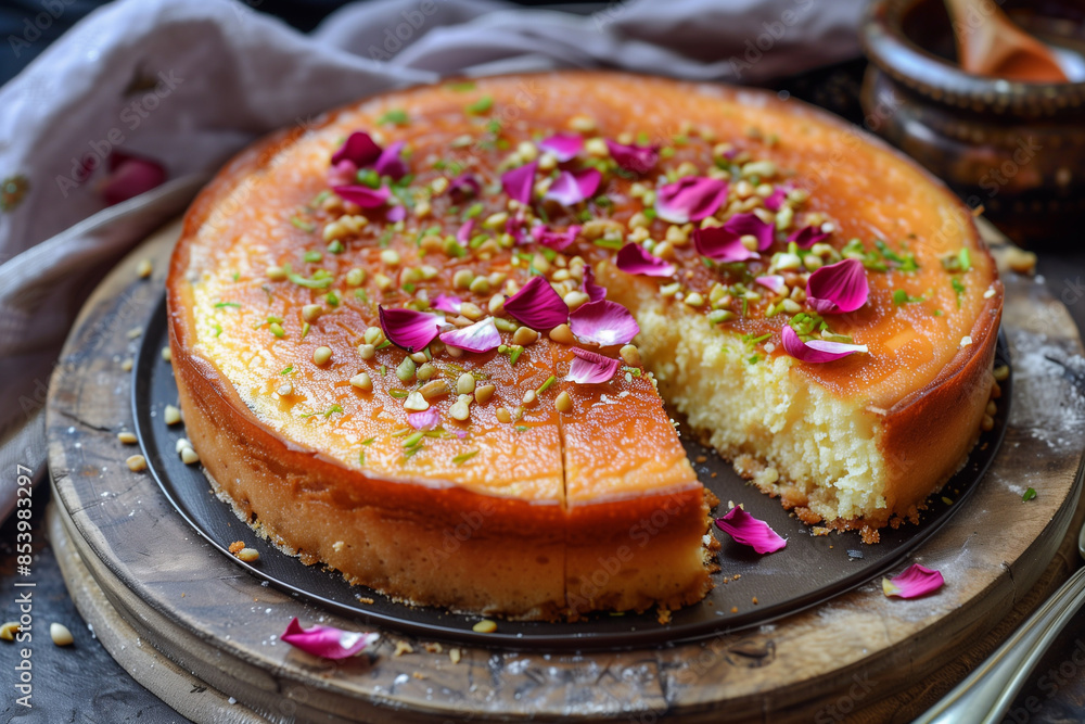 Mawa cake. Traditional indian dessert. Mawa cake. Traditional indian dessert.
