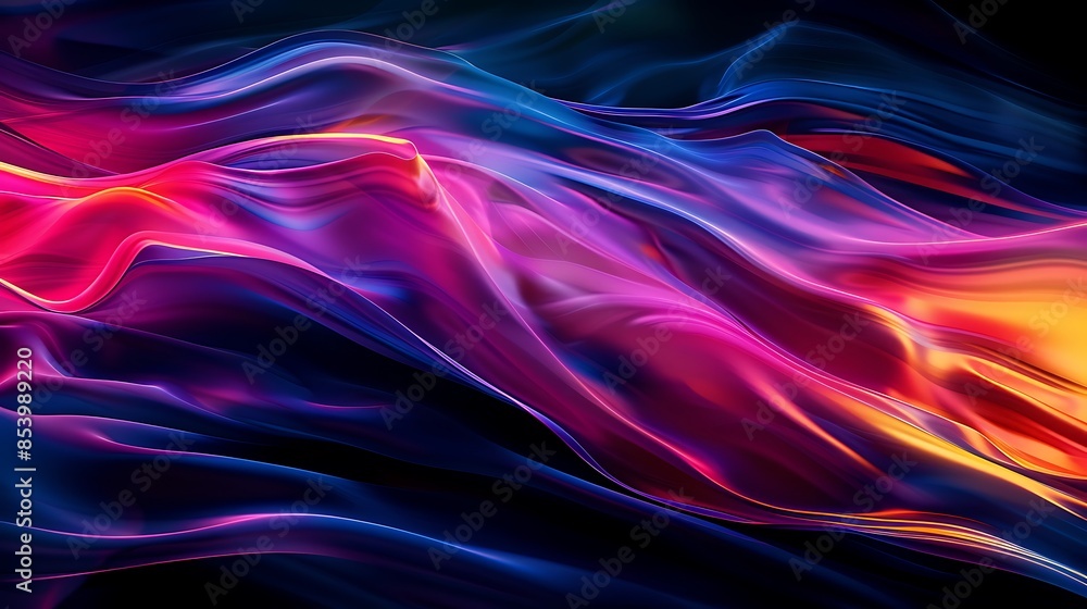 Abstract Waves of Color and Light Abstract Waves of Color and Light