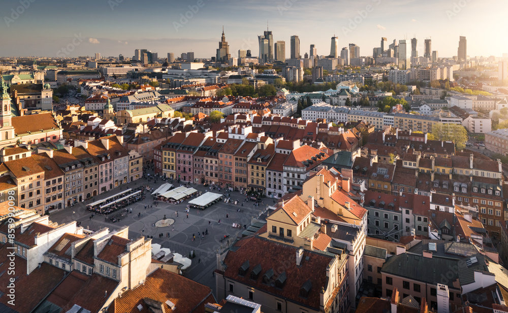 Obraz premium Warszawa