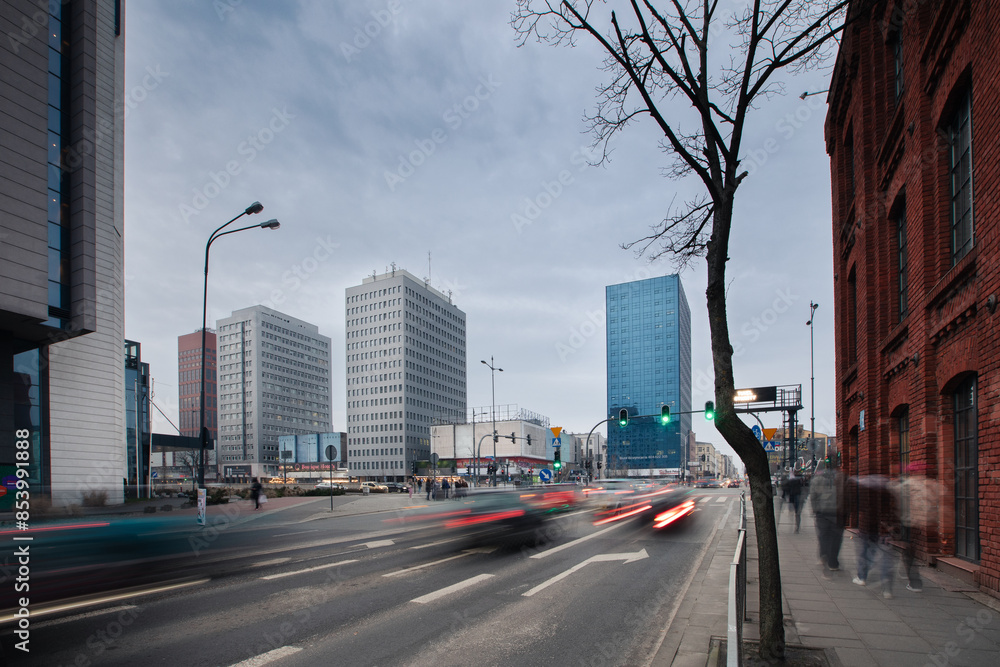 Fototapeta premium Łódź miasto 