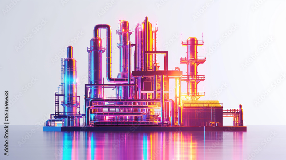 Obraz premium graphic resource for factory and industrial