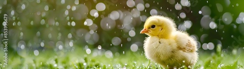 Adorable Yellow Chick Stand...
