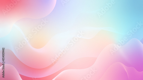 Vibrant semi surreal rainbow colour pop background 