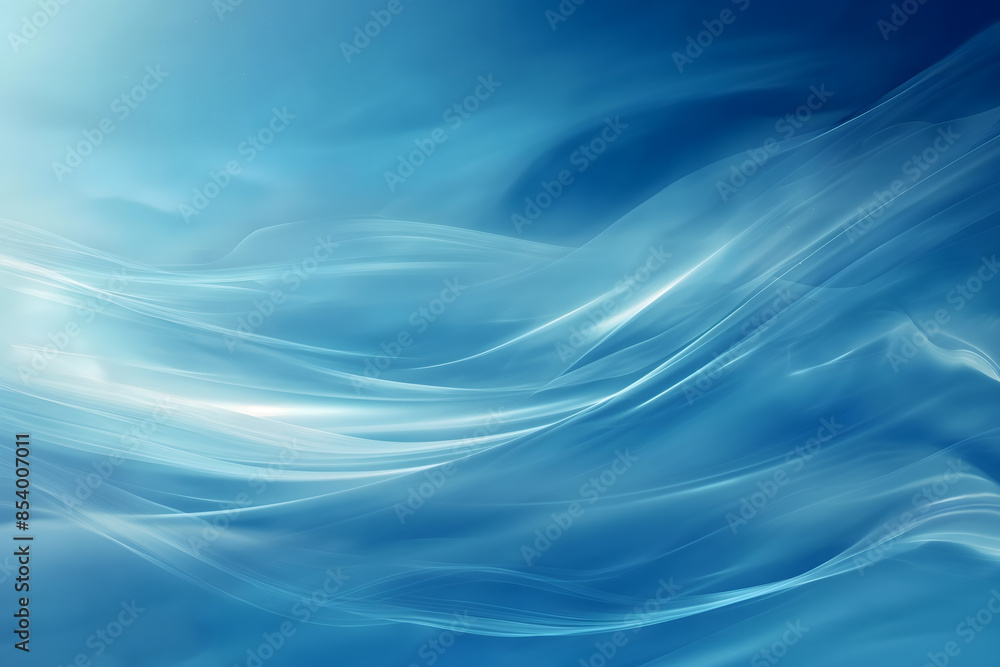 Abstract Ethereal Smoke and Particles in Blue Hues Abstract Ethereal Smoke and Particles in Blue Hues