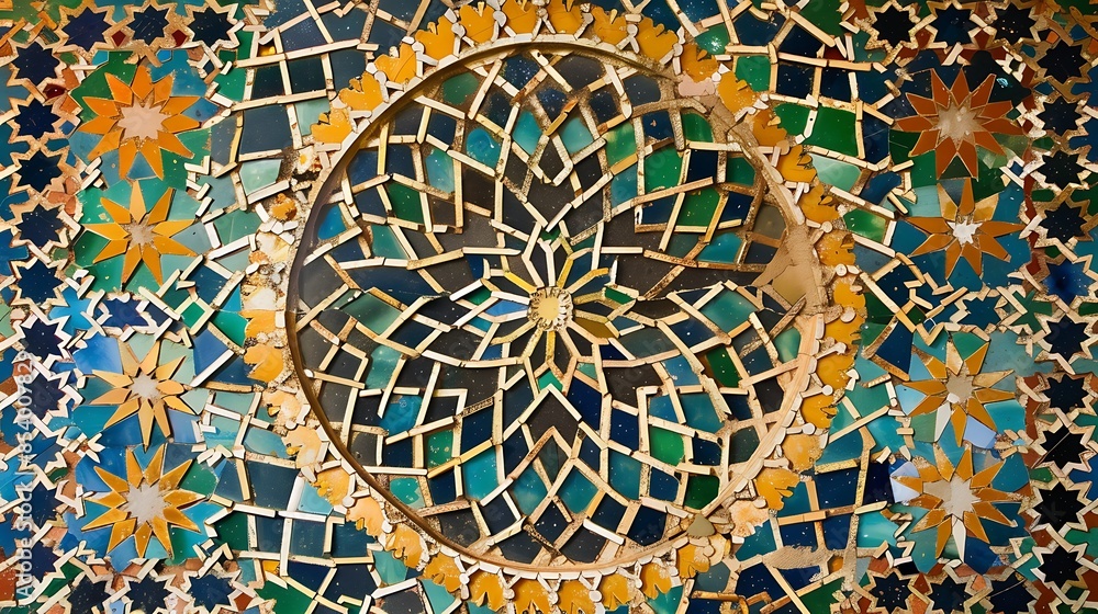Intricate Mosaic Pattern Intricate Mosaic Pattern