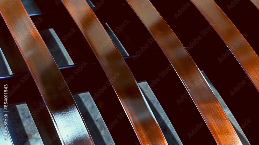 Fototapeta premium Polished Wooden Slats