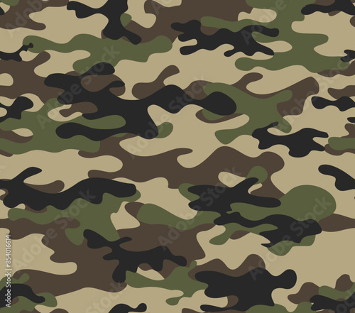 
modern camouflage pattern, background repeat, military uniform texture, fashionable urban print