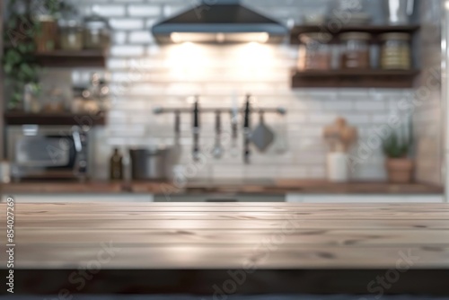 Wallpaper Mural Advertising blurred kitchen background Torontodigital.ca