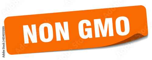 non gmo sticker. non gmo label