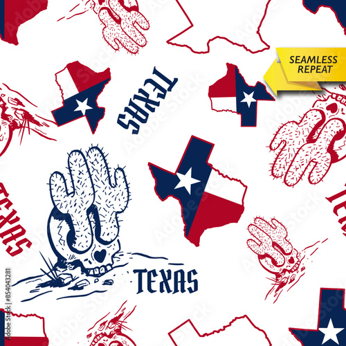 TEXAS SKULL PRINT