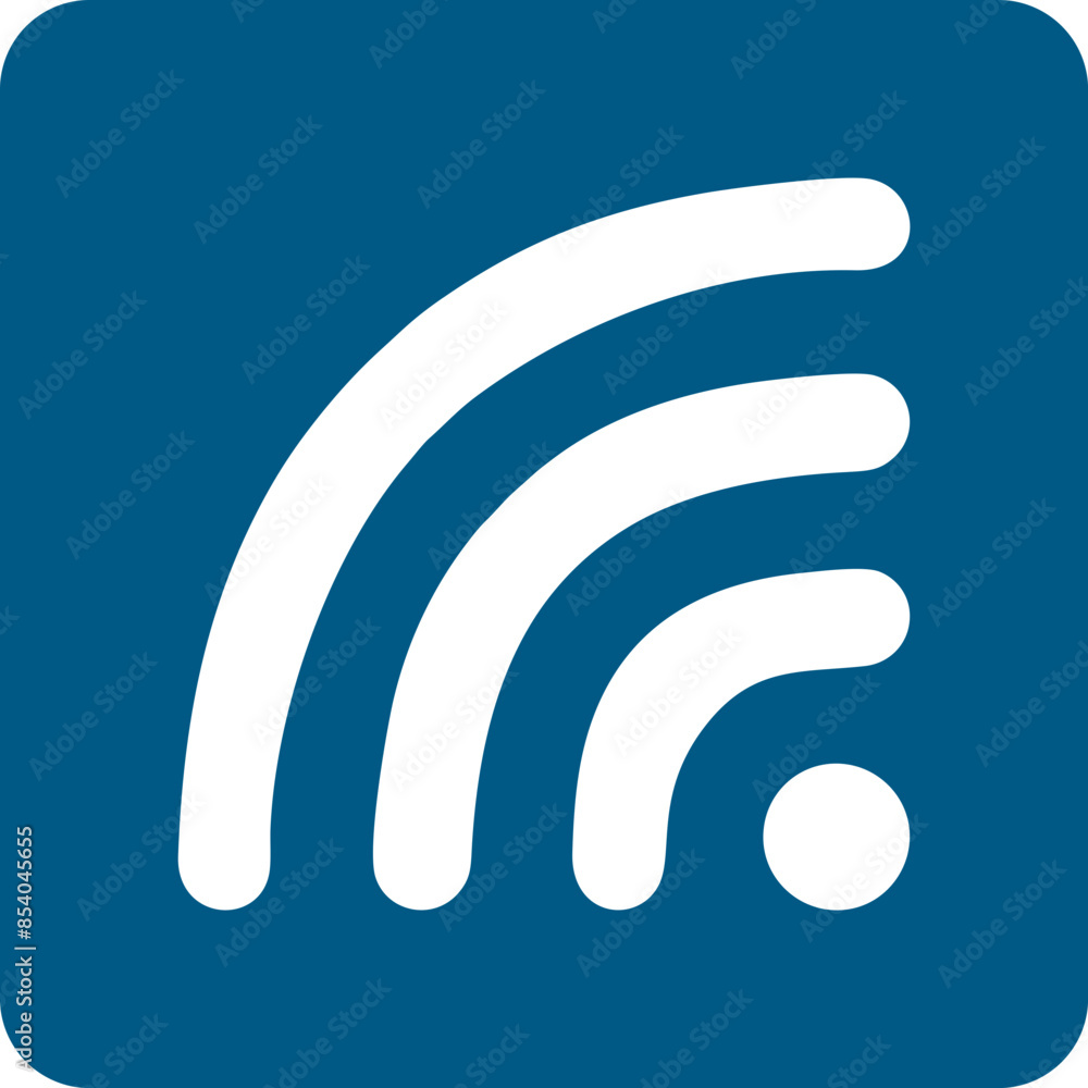 Wifi, wireless, internet signal icon logo template Wifi, wireless, internet signal icon logo template