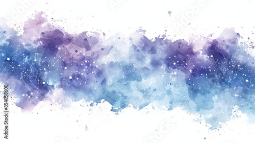 Celestial watercolor background gradients