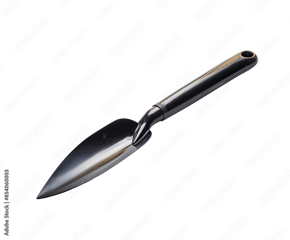 Old Garden Trowel with Wooden Handle Isolated on Transparent Background, cut out. PNG Old Garden Trowel with Wooden Handle Isolated on Transparent Background, cut out. PNG