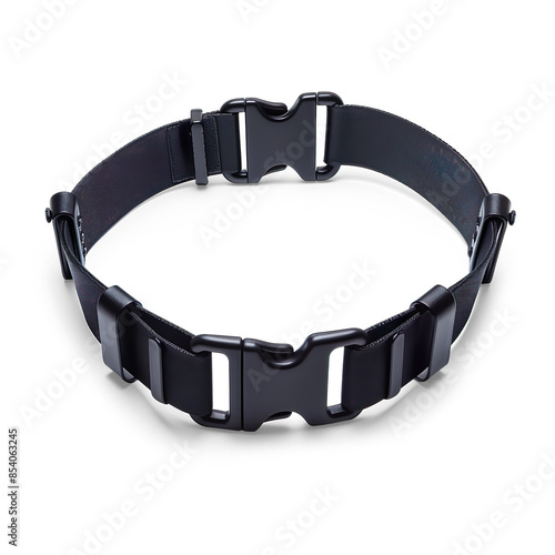 Tactical Military Belt for Gear isolated on a transparent background 