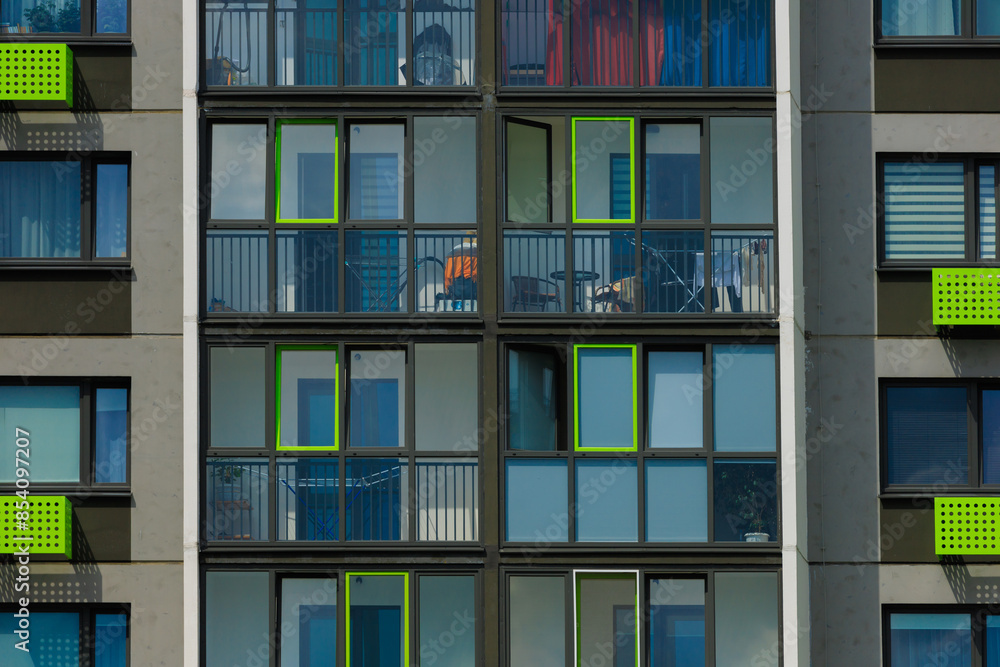 Texture of modern buildings, background for design. Texture of modern buildings, background for design.