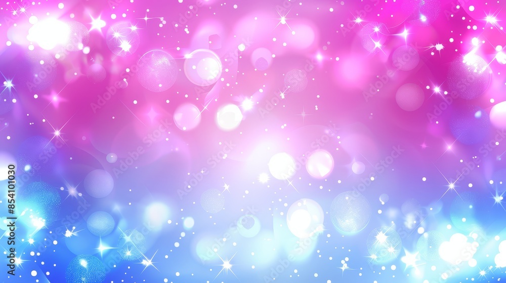 Clear, star-studded backdrop in shades of blue, pink, and purple, featuring distinct white stars Clear, star-studded backdrop in shades of blue, pink, and purple, featuring distinct white stars