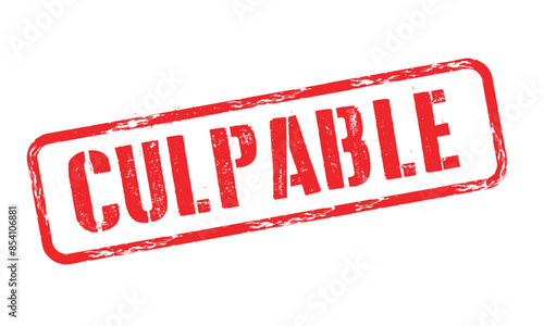 culpable sello
