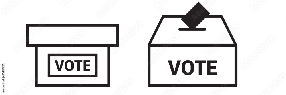 vector set of vote with paper for voting vector set of vote with paper for voting