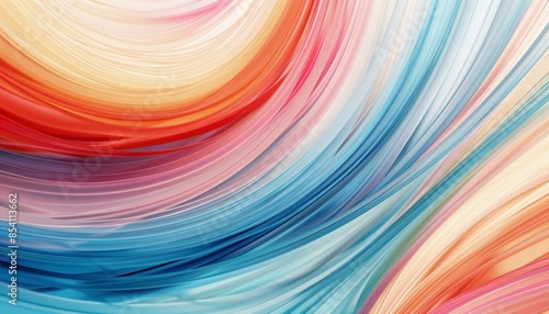 Wallpaper Mural Vibrant Multicolor Swirl Background for Creative Projects Generative AI Torontodigital.ca