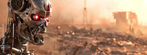 Terminator's Gaze: Red-Eyed Apocalypse