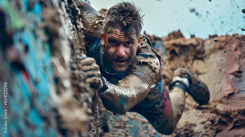 participant in a Spartan race
