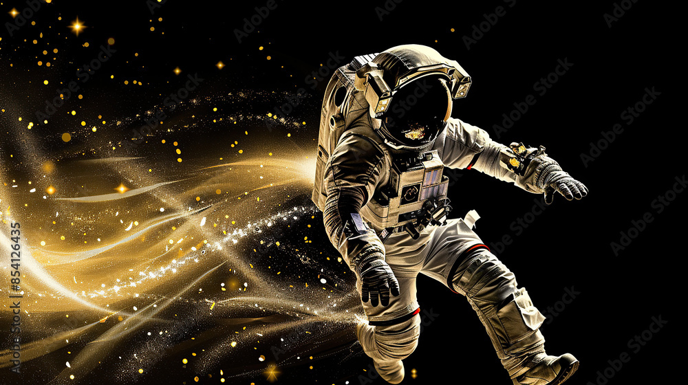 Astronaut in space Astronaut in space