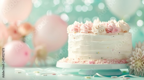 Celebrate with a Delicious Birthday Cake Generative AI